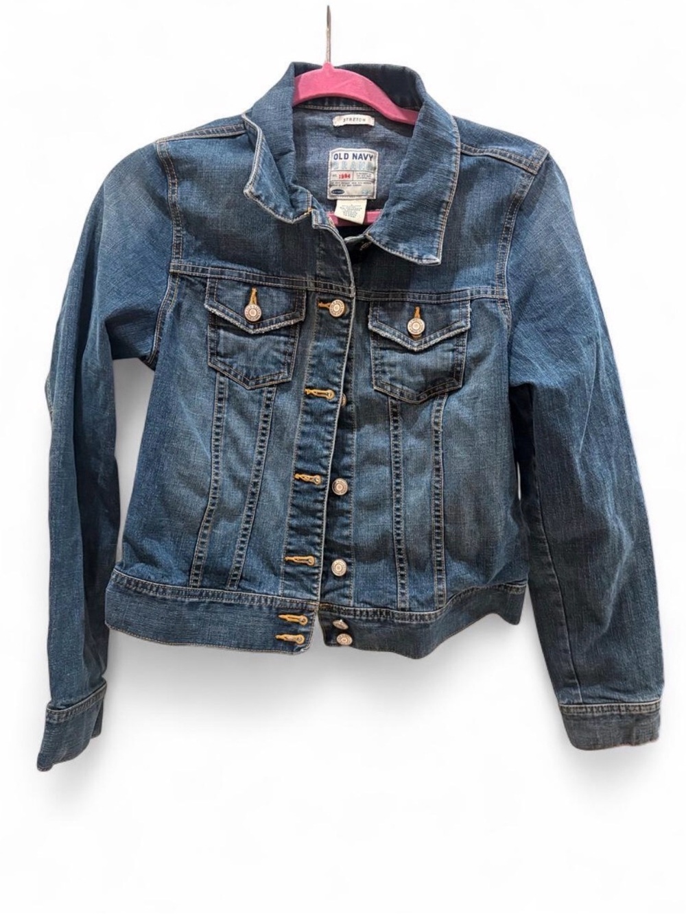 Old Navy Blue Denim Trucker Jacket
